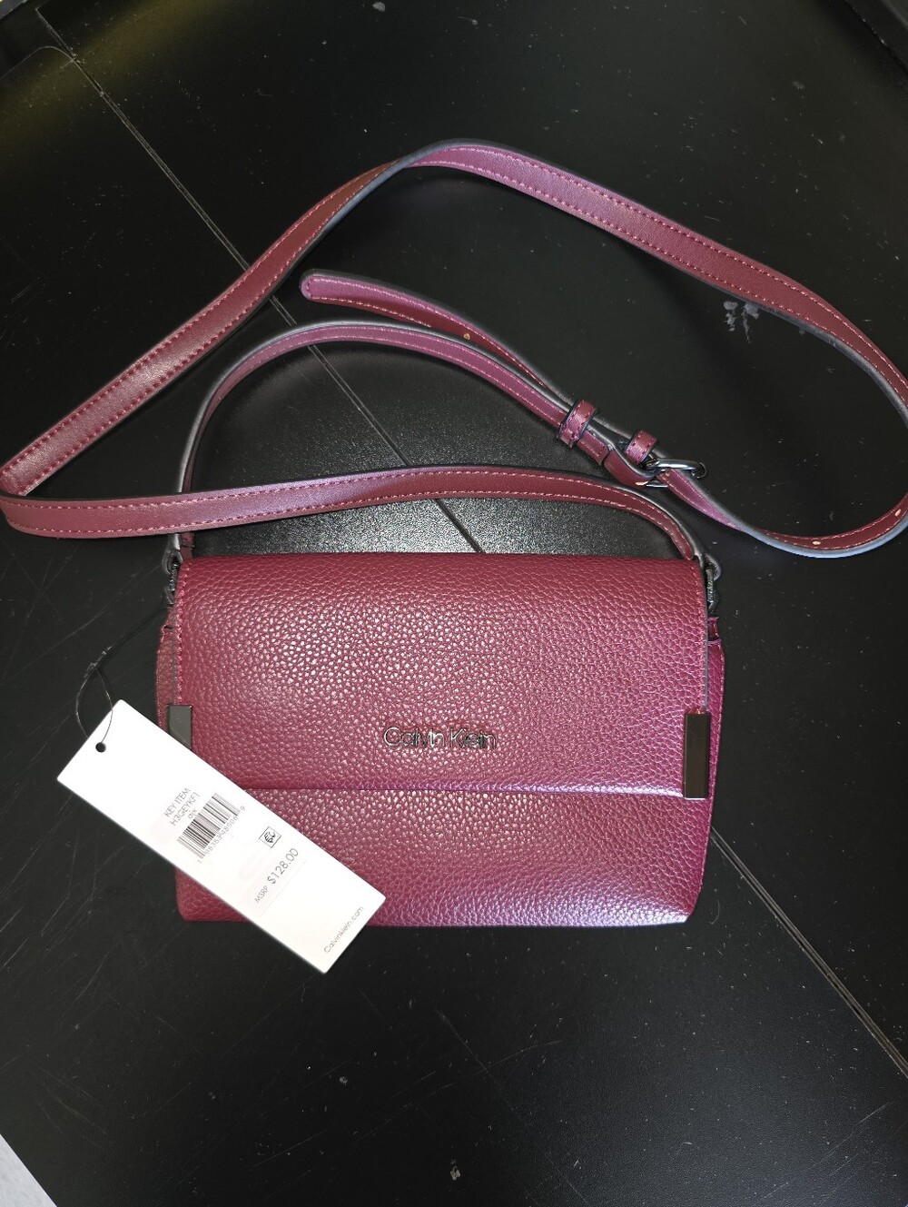 Calvin Klein Women's Raspberry Crossbody Bag
